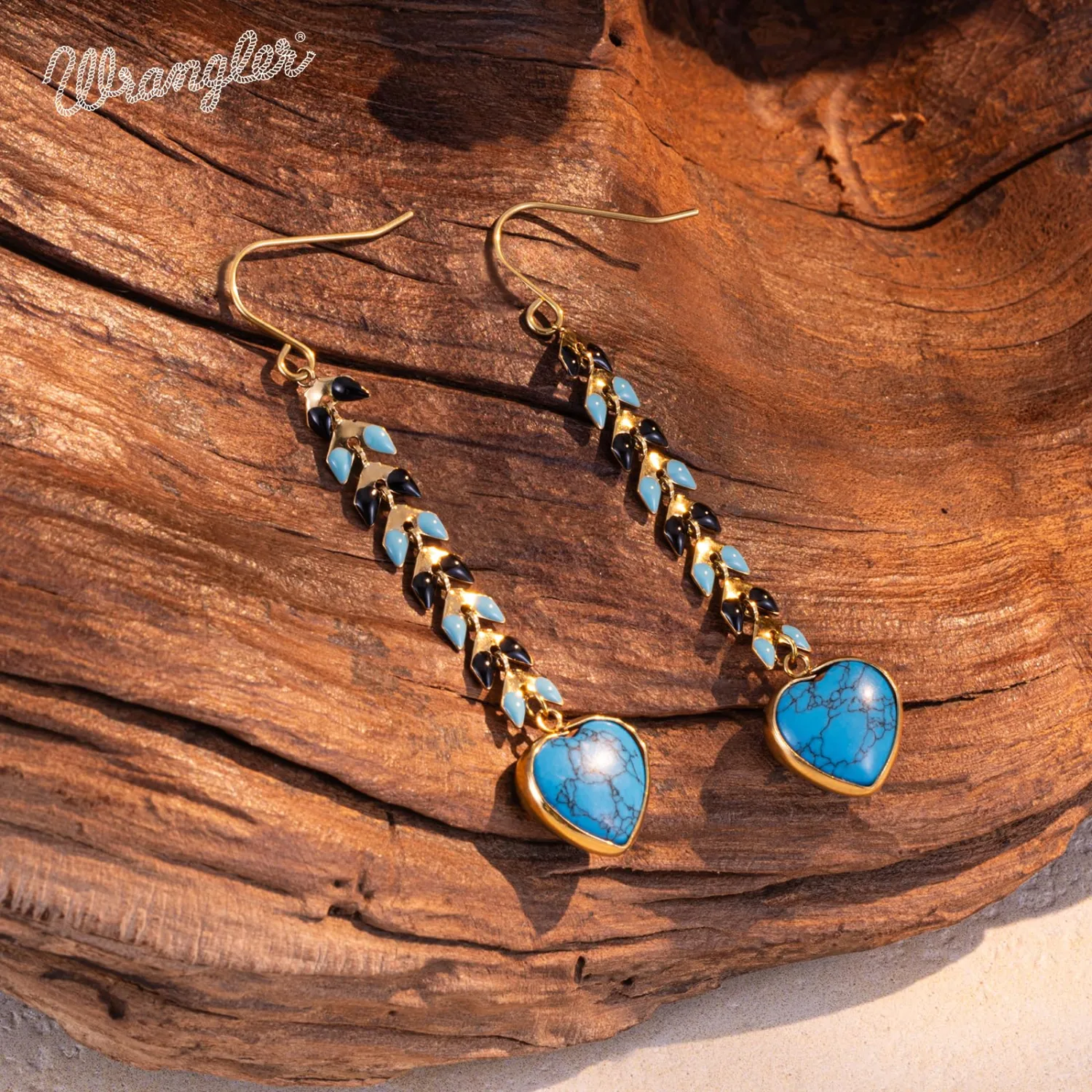 Montana West Wrangler Gold Western Dangle Drop Earrings for Women Boho