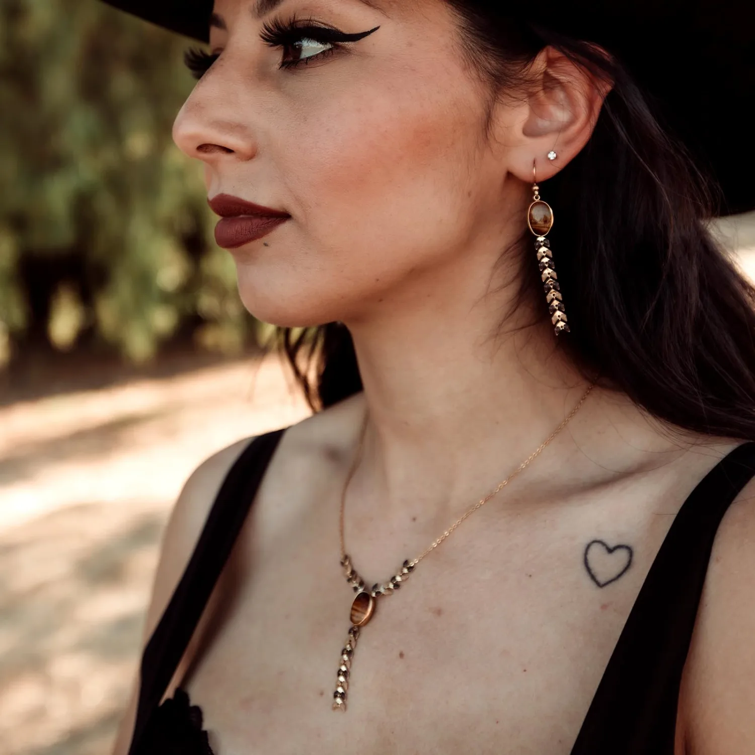 Montana West Wrangler Gold Western Dangle Drop Earrings for Women Boho