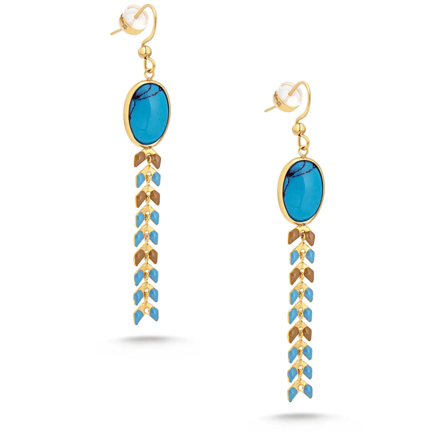 Montana West Wrangler Gold Western Dangle Drop Earrings for Women Boho