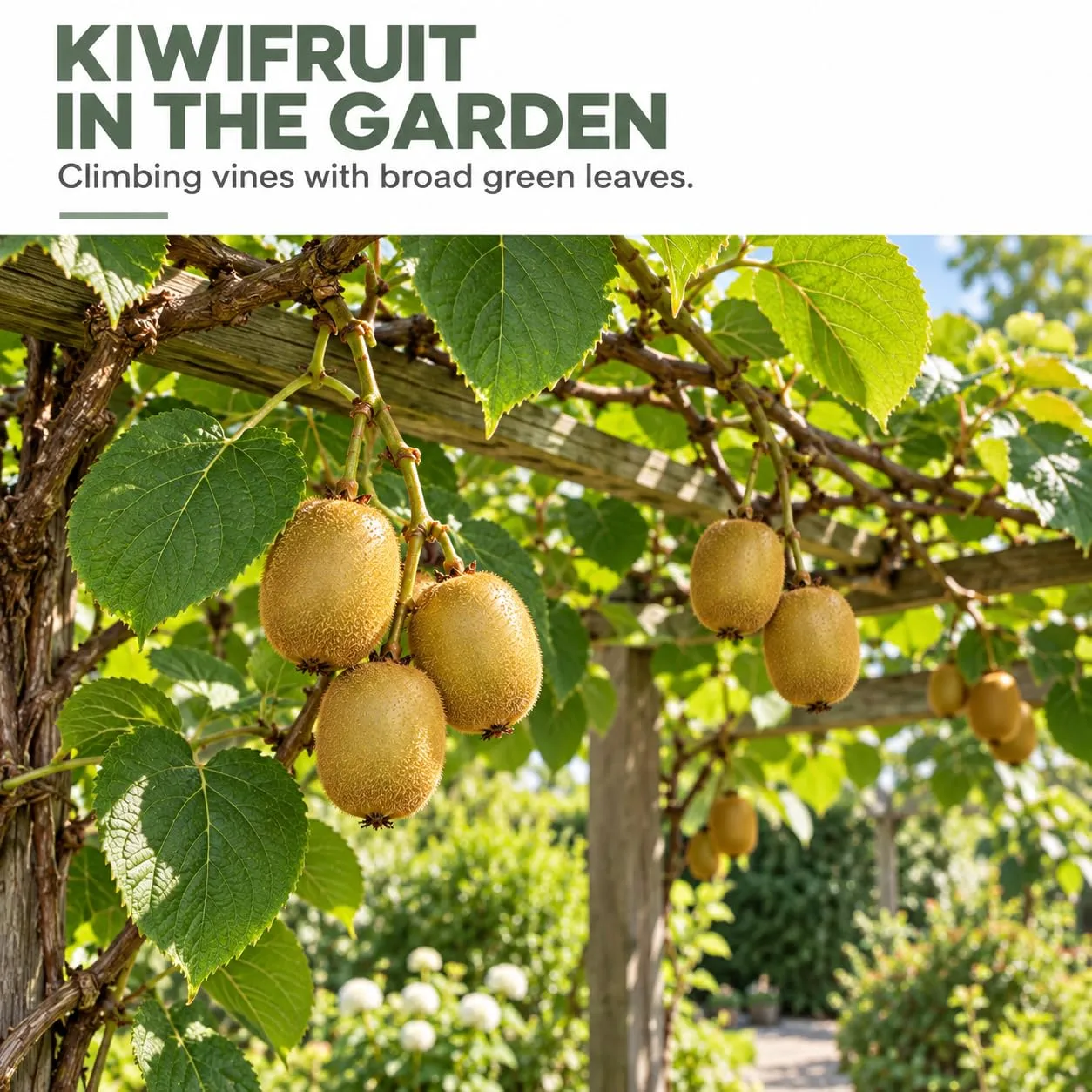 Golden Kiwi, 100 Seeds for Planting, Climbing Fruit Vine