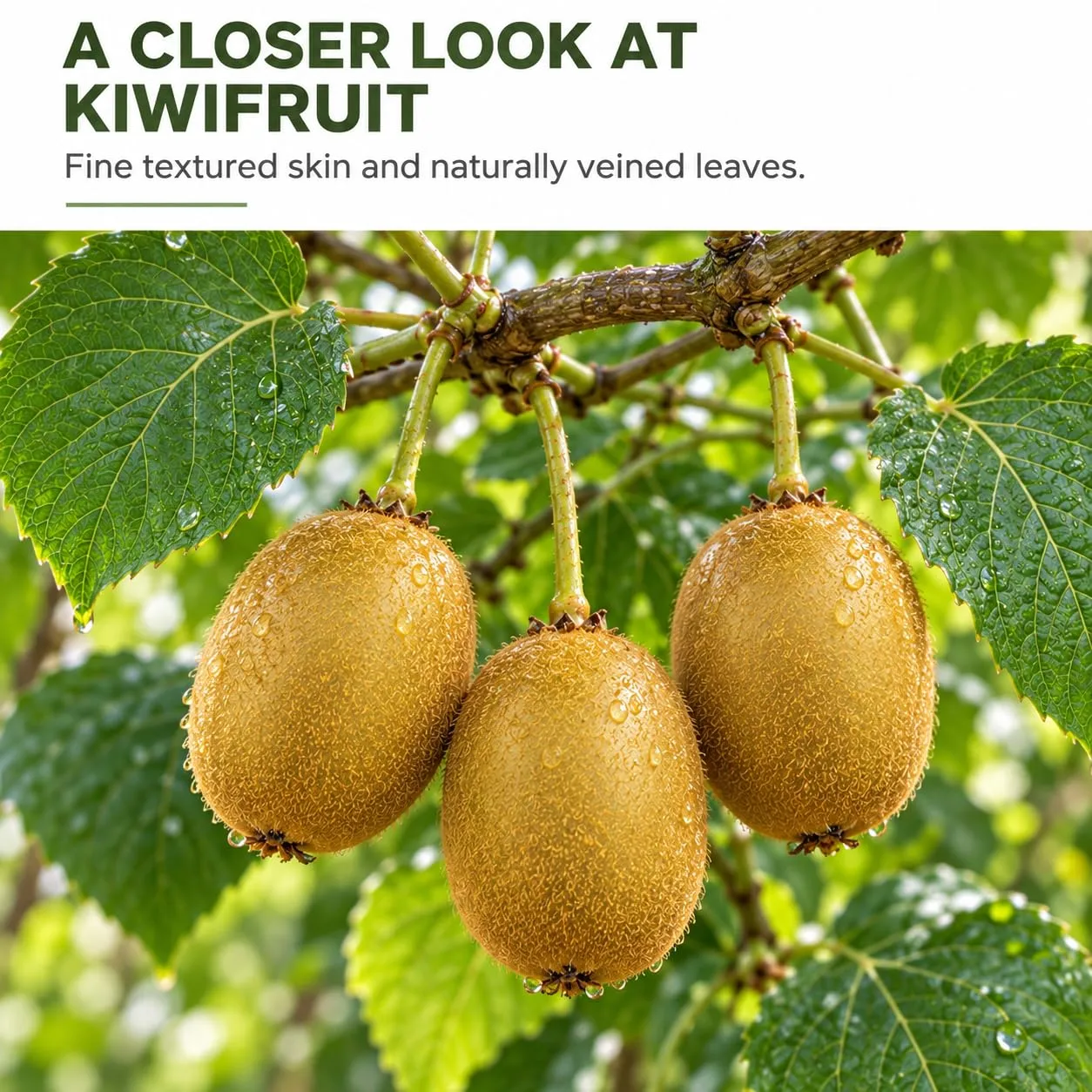 Golden Kiwi, 100 Seeds for Planting, Climbing Fruit Vine