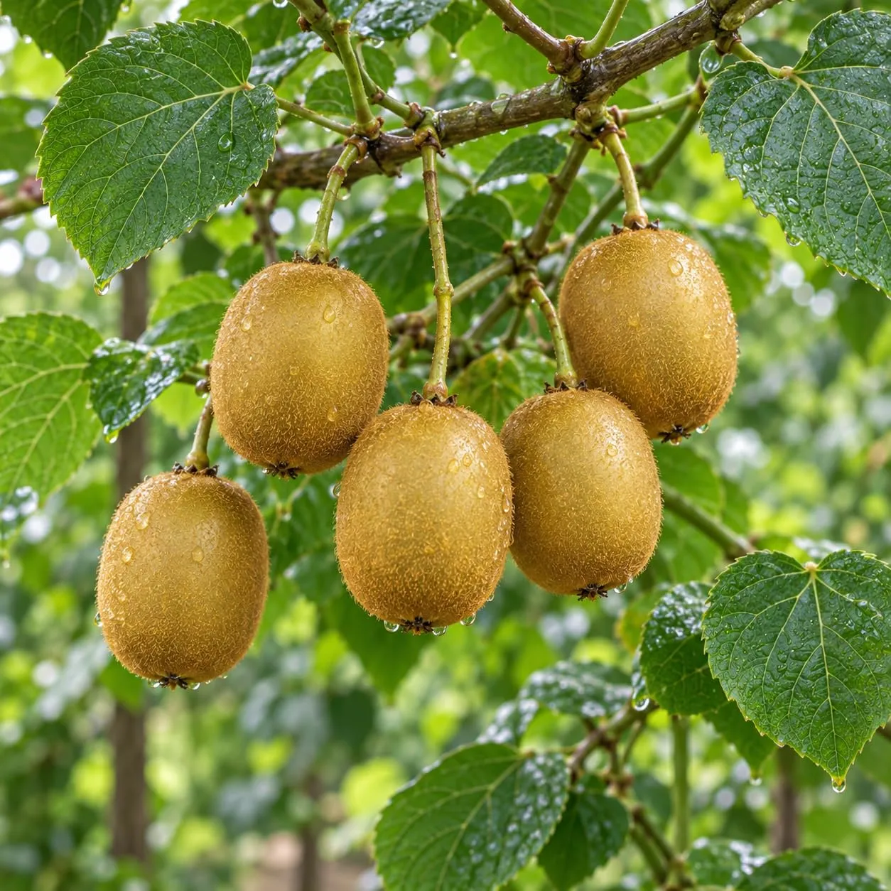 Golden Kiwi, 100 Seeds for Planting, Climbing Fruit Vine
