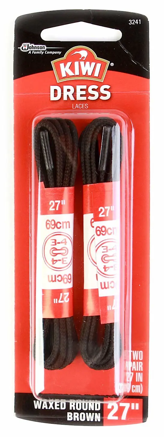 Kiwi 70426 27" Brown Classic Shoe Laces