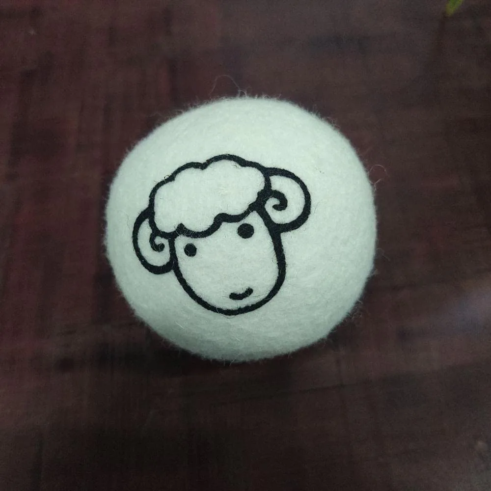 2pcs/4pcs/6pcs 5cm Laundry Drying Balls Ball Cloth Fabric Ball Drying Home Washing Machine Accessories(6 pcs-no Pattern)
