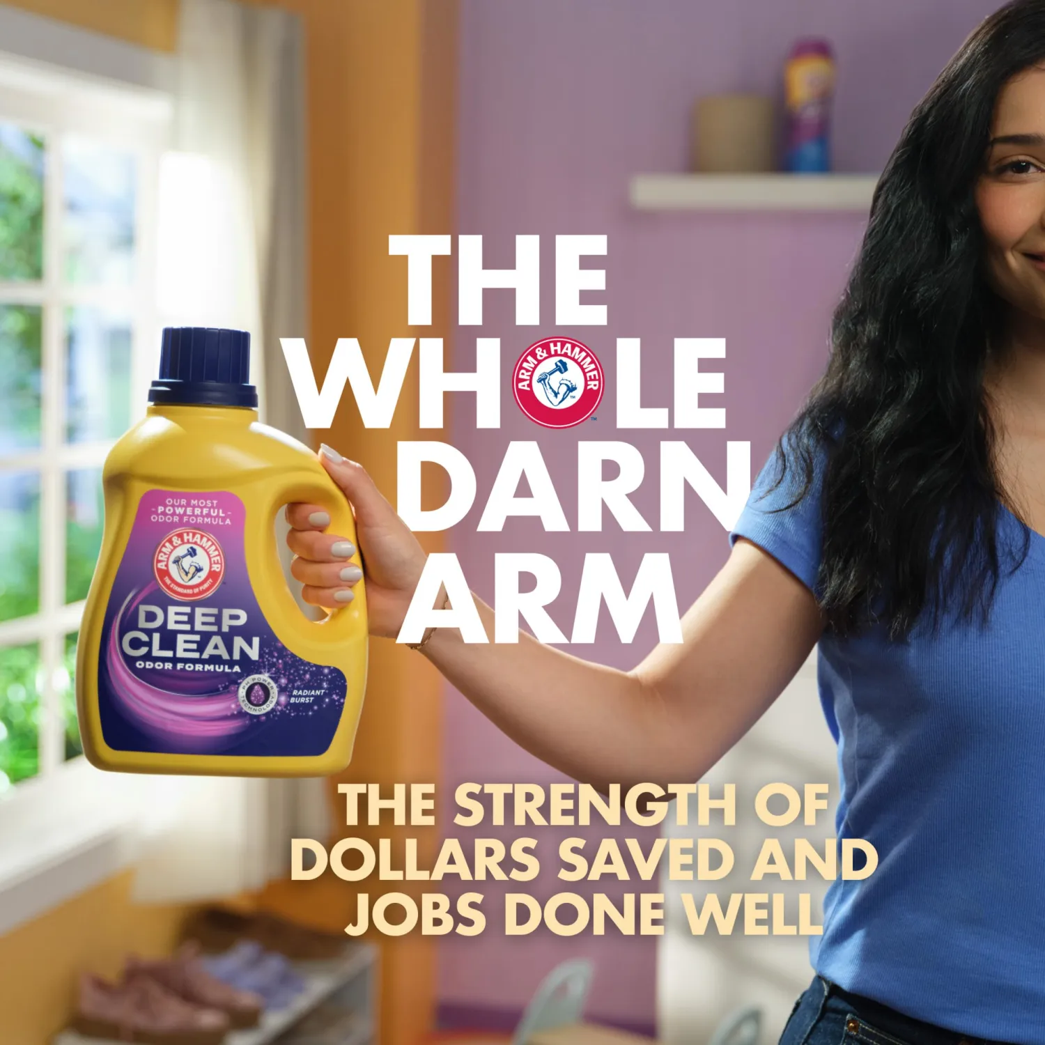 ARM & HAMMER Deep Clean Odor Formula Liquid Laundry Detergent