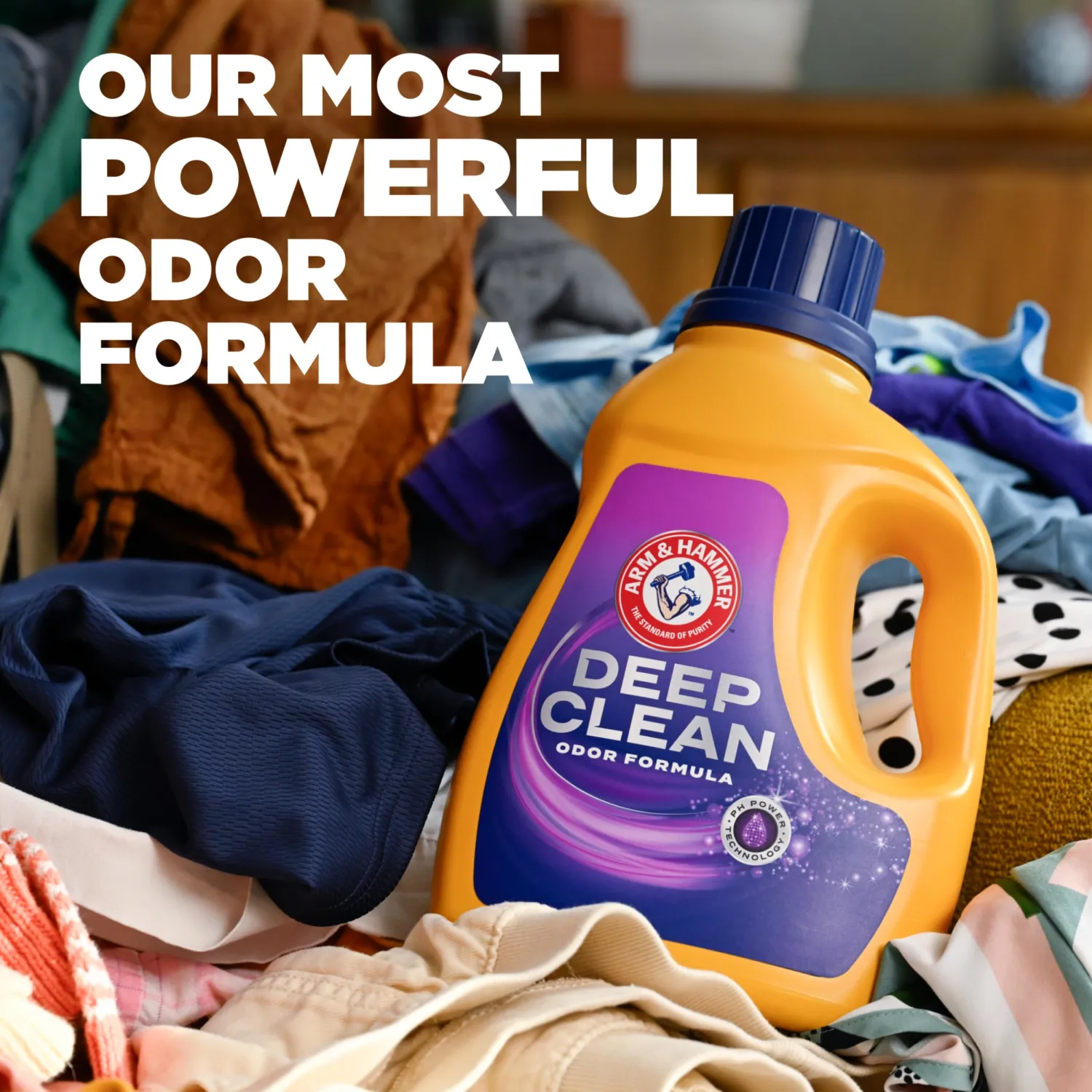 ARM & HAMMER Deep Clean Odor Formula Liquid Laundry Detergent