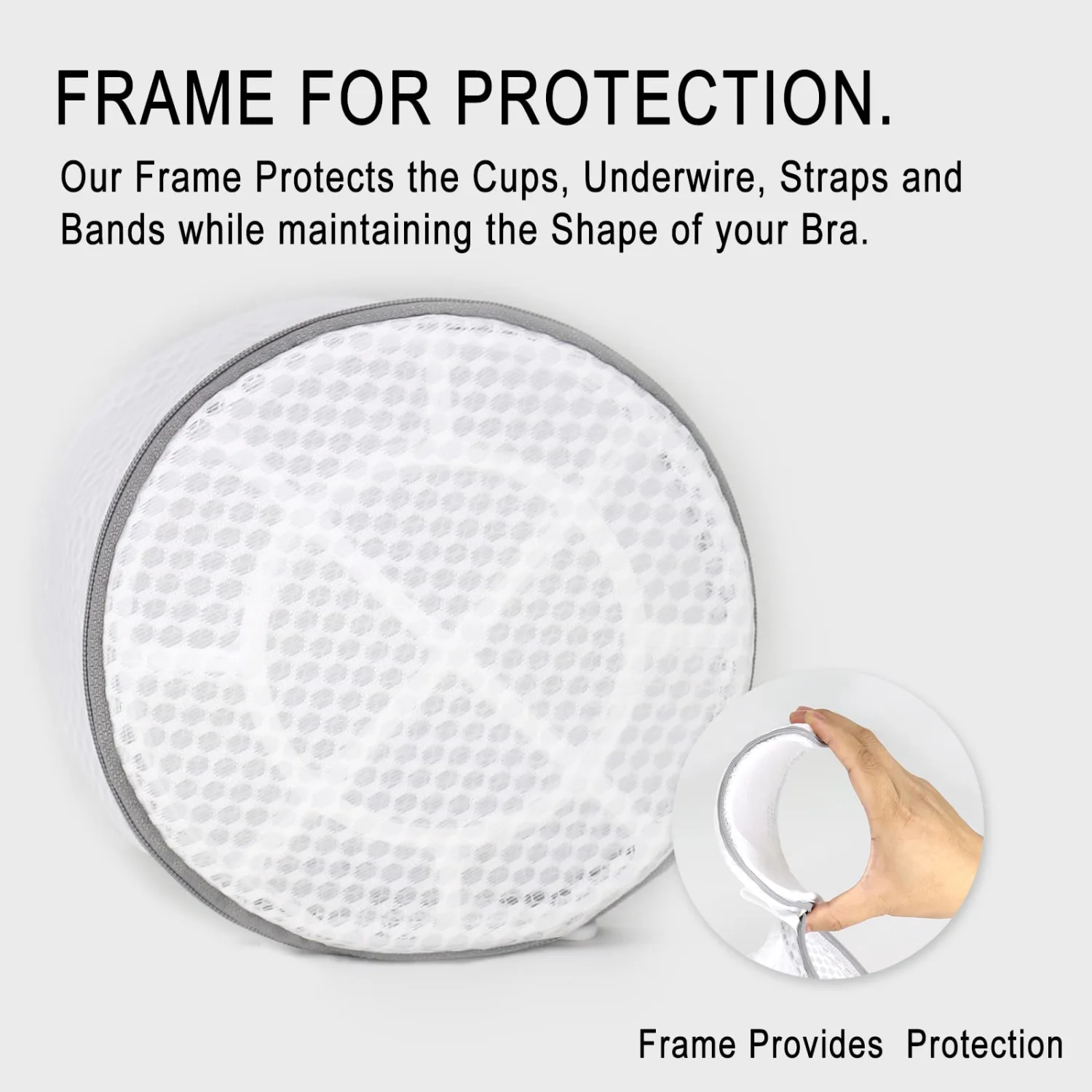 Muchfun 3Pcs Shoes Washing Machine Bag, Honeycomb Mesh Laundry Bags