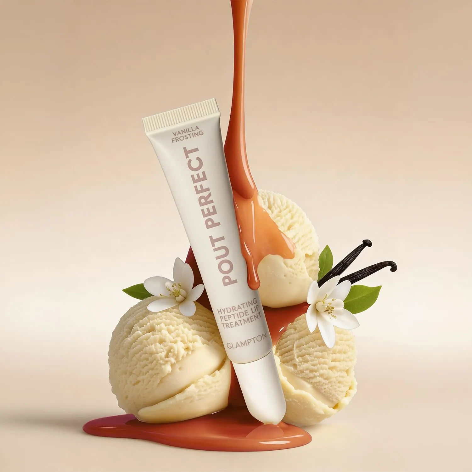 Pout Perfect Hydrating Peptide Lip Treatment .4 oz - Vanilla Frosting