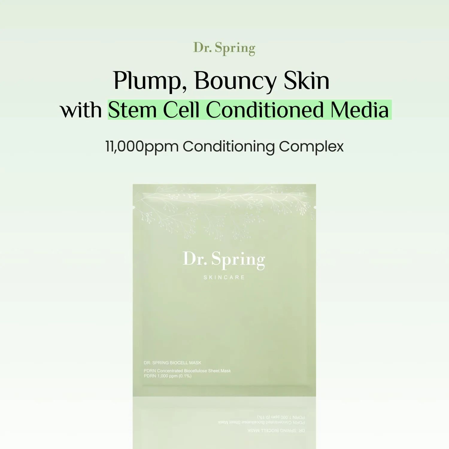 Dr Spring Biocell Mask with Coconut Bio-Cellulose (1ea, 1.06 oz)