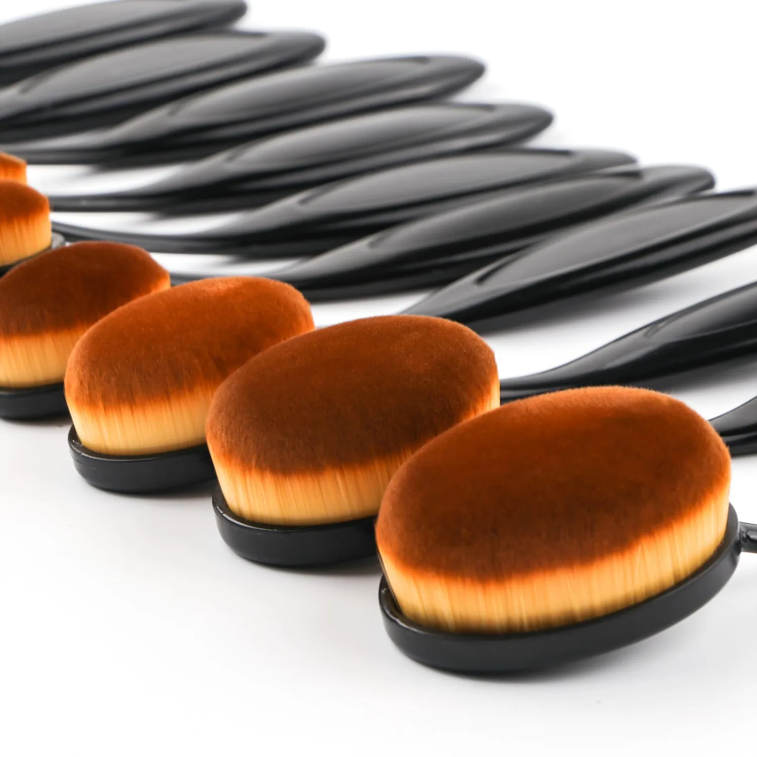 10Pcs Ink Blending Brushes Set; Mixed Sizes Blender Brushes for Scrapbooking Stencils Card Making Crafting Ink Daubers Ink Blending Tool (10 Sizes)