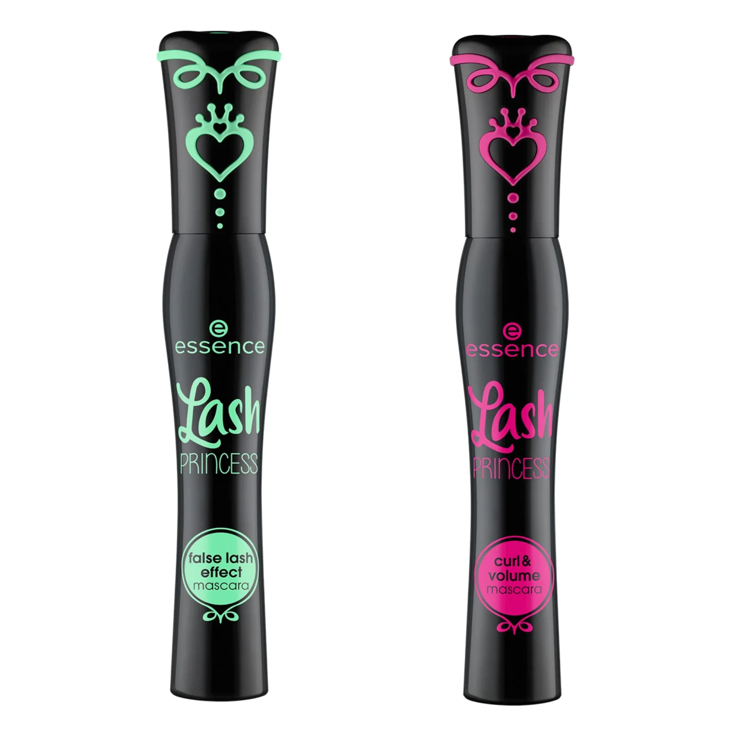 essence Lash Princess False Lash Effect & Curl Mascara Duo, Black