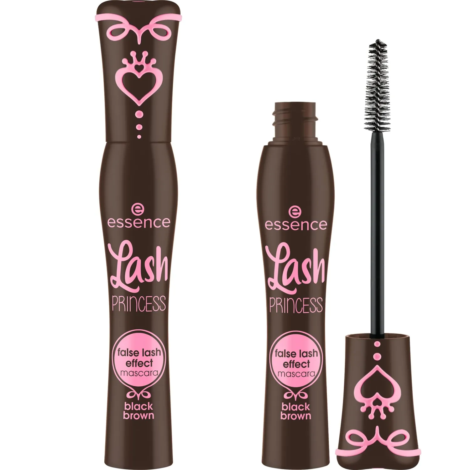 Lash Princess False Lash Mascara Duo Bundle, Brown (Pack of 2)