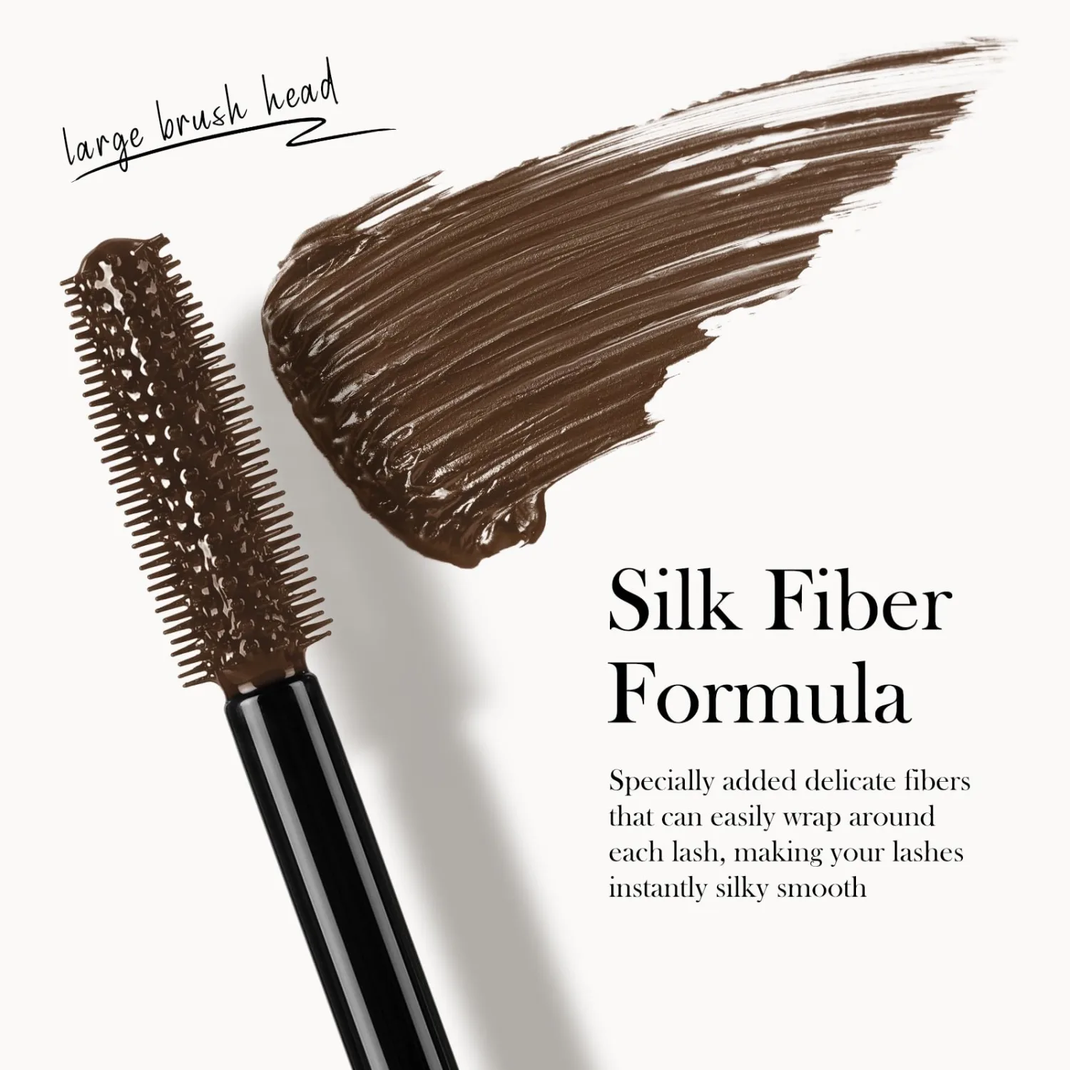 Brown Mascara Lash, Volume & Length Mascara for Thick Curly Lash