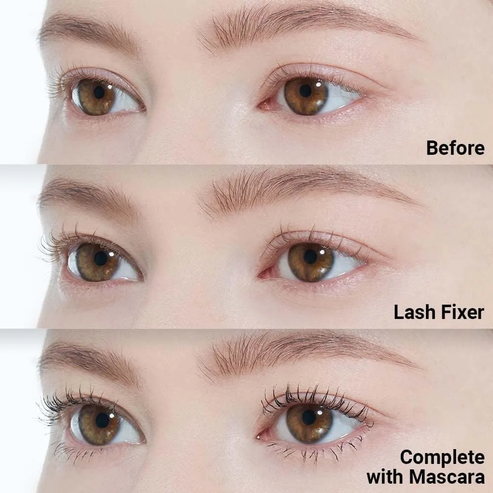 ETUDE Dr. Mascara Fixer and Primer, Curl Hold, Micro Black Fiber Formula