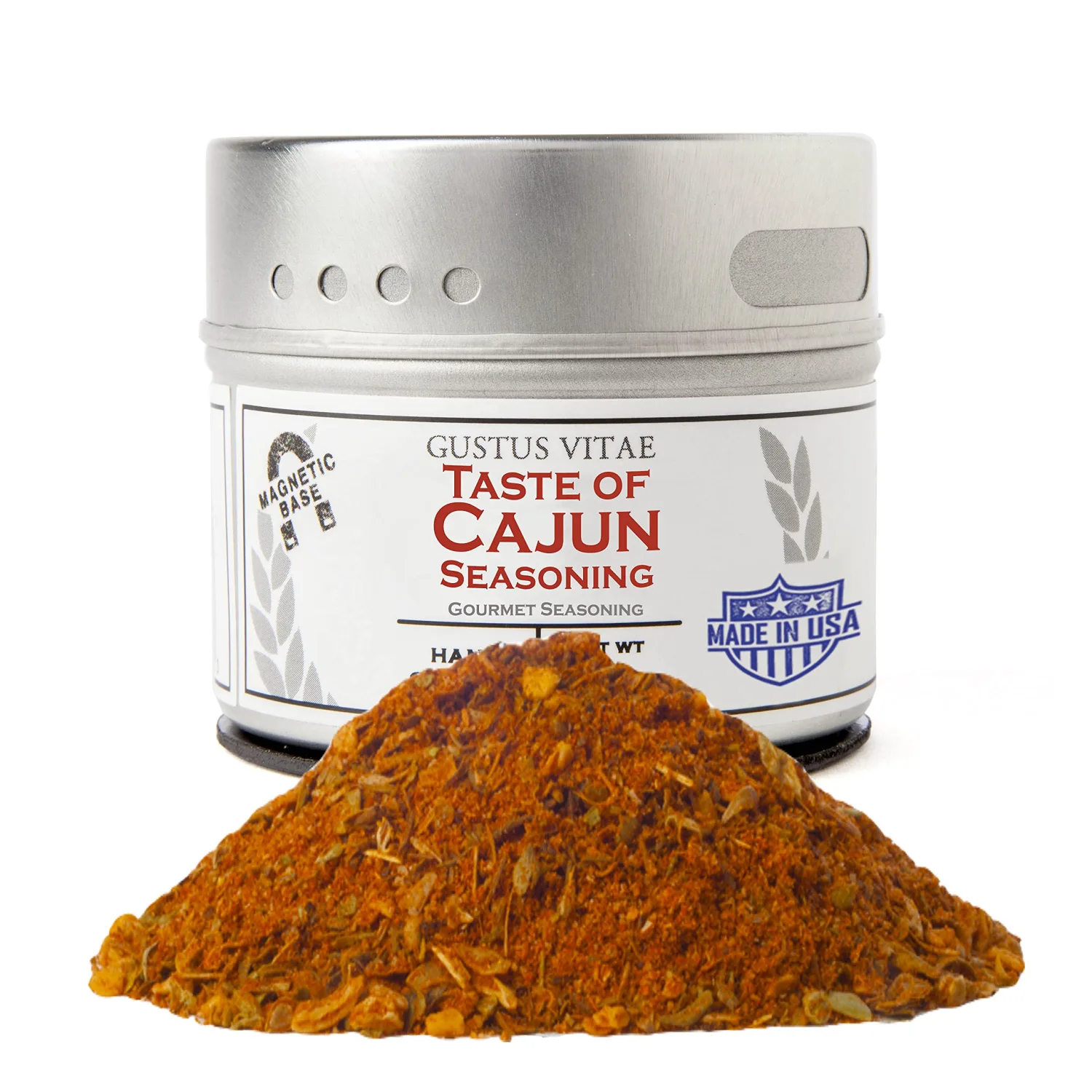 Gustus Vitae | Taste of Cajun Seasoning | Natural Gourmet Spice Blend