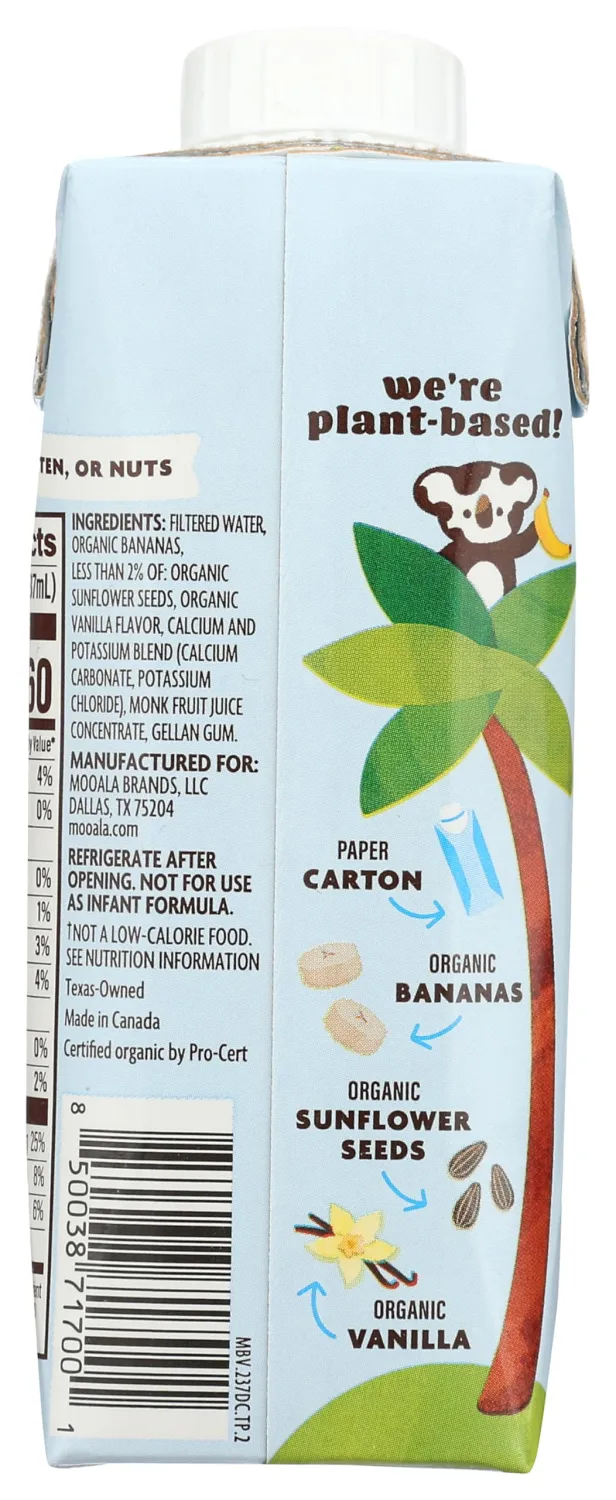 MILK BANANA VNLLA ORGANC