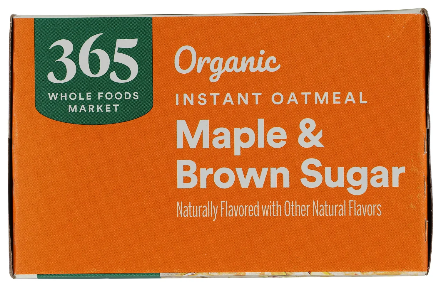365 by Whole Foods Market, Organic Maple & Brown Sugar Instant Oatmeal Packets, 1.41 Ounce (Pack of 8)