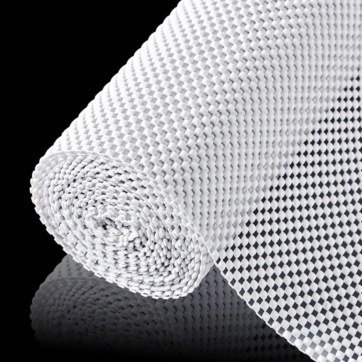 Shelf Liner for Kitchen Cabinets and Drawers, White, 12" x 240"