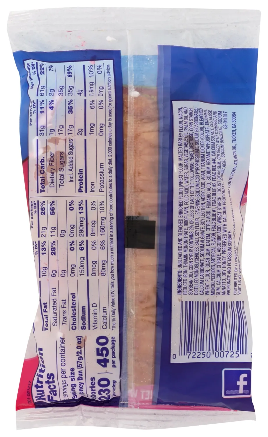 Mrs. Freshley's Jelly Swirl Honey Bun - Case of 9