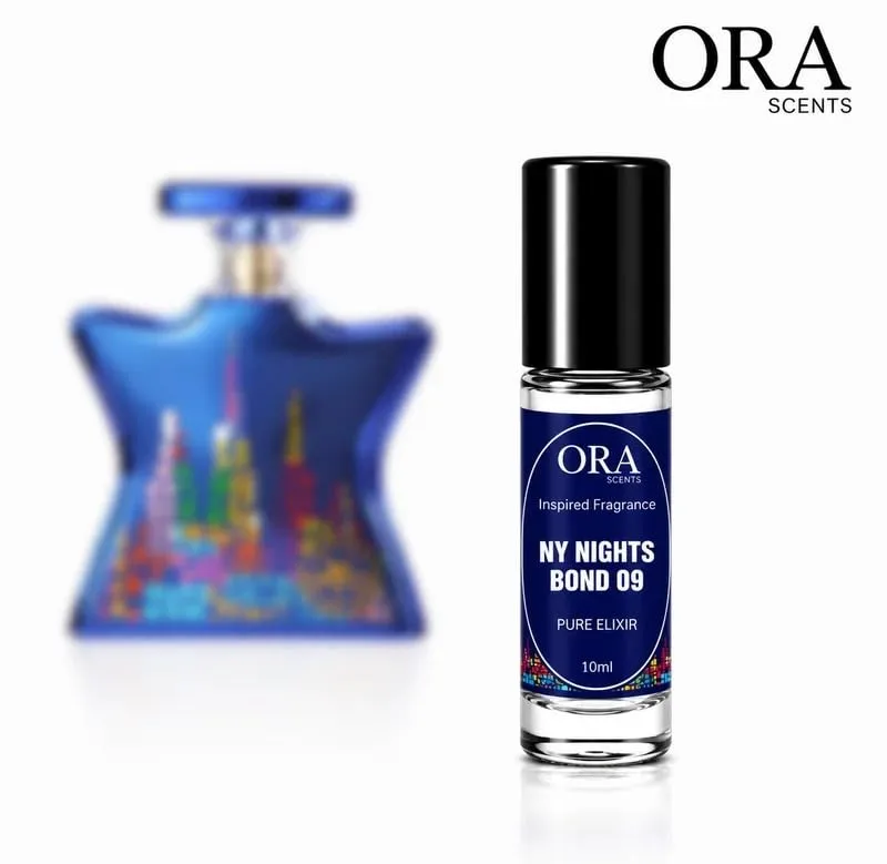 NY Nights ROLL-ON SCENT OIL - 10ml (1 Pcs), Long Lasting Travel Fragrance