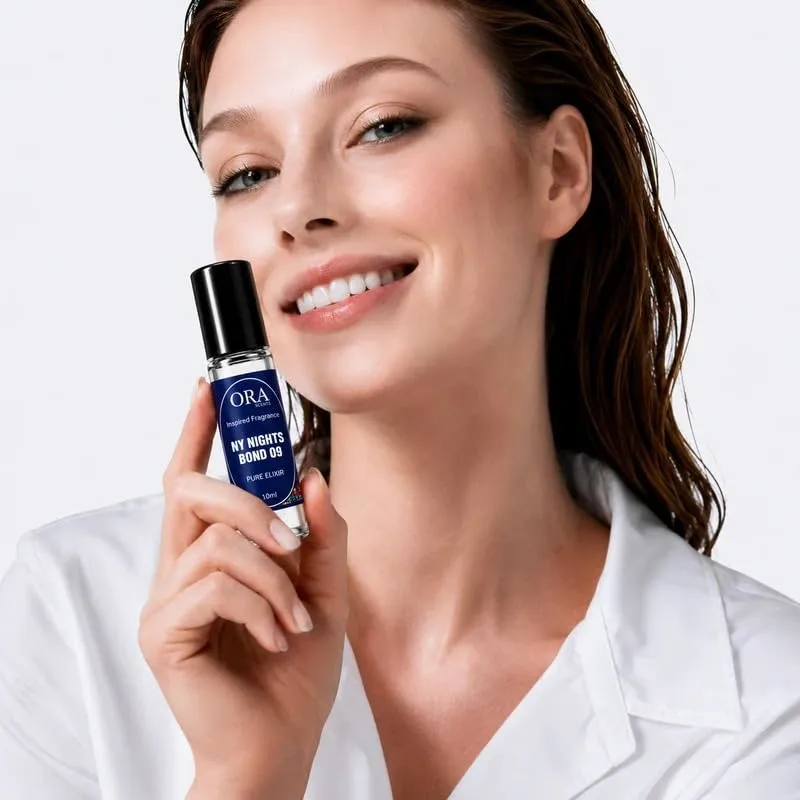 NY Nights ROLL-ON SCENT OIL - 10ml (1 Pcs), Long Lasting Travel Fragrance