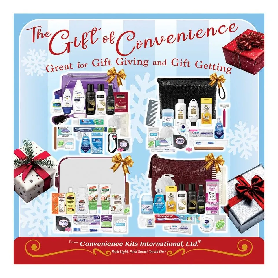 Convenience Kits International Women’s “On-The-Go” Feminine Care Travel Essentials Featuring: Popular Brands You Know and Trust