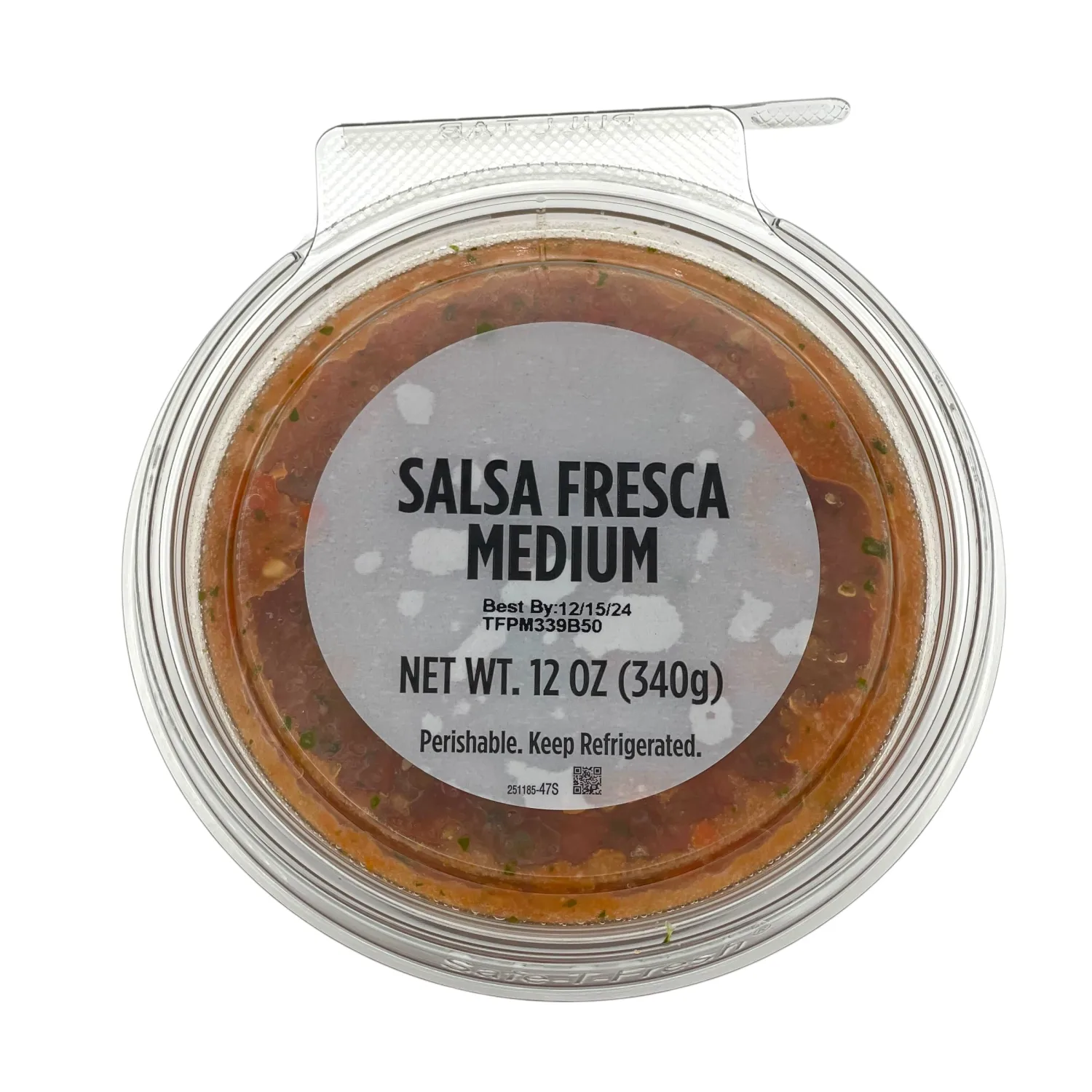 Taylor Farms, Dip Salsa Fresca Med, 12 Ounce
