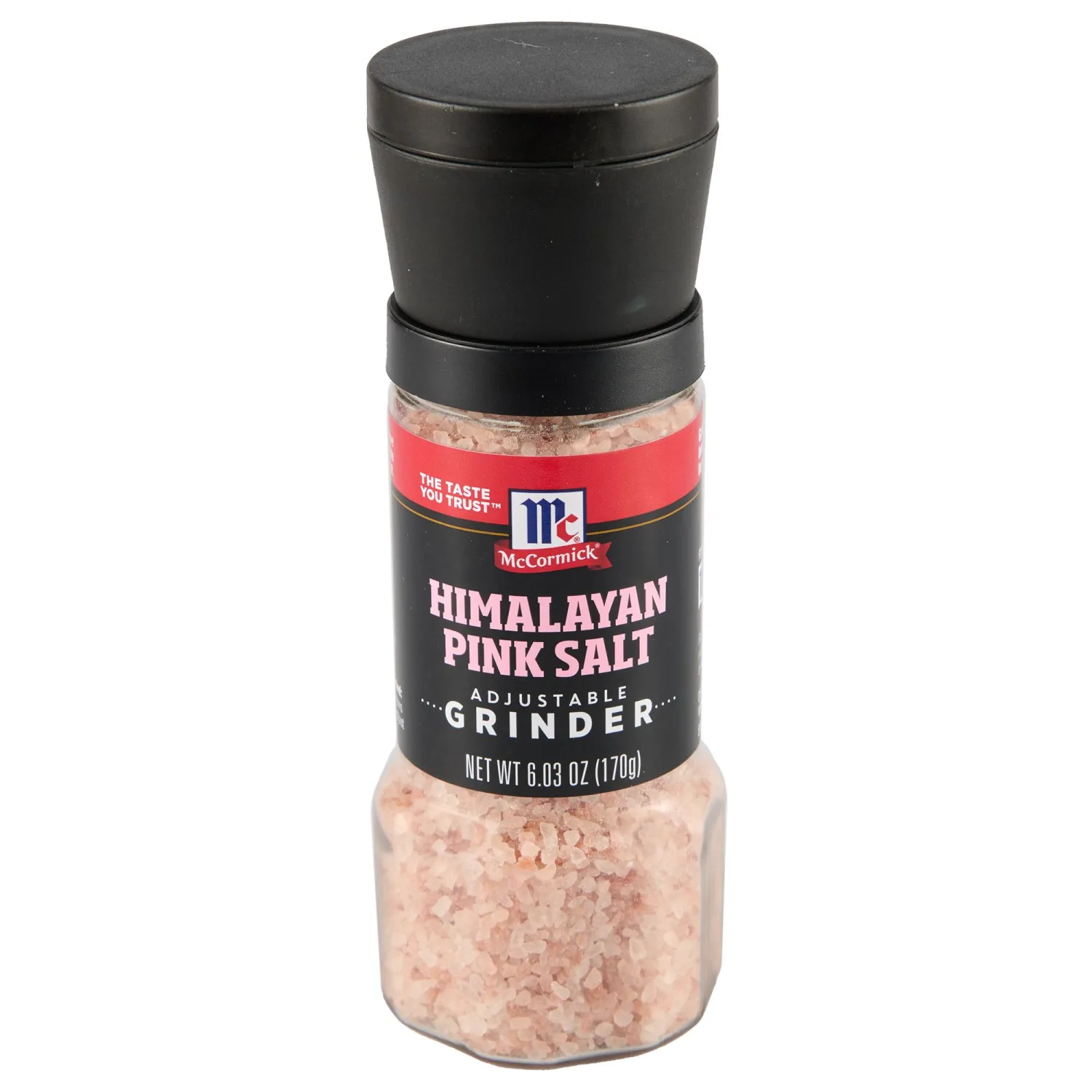 McCormick Himalayan Pink Salt Adjustable Grinder, 6.03 oz