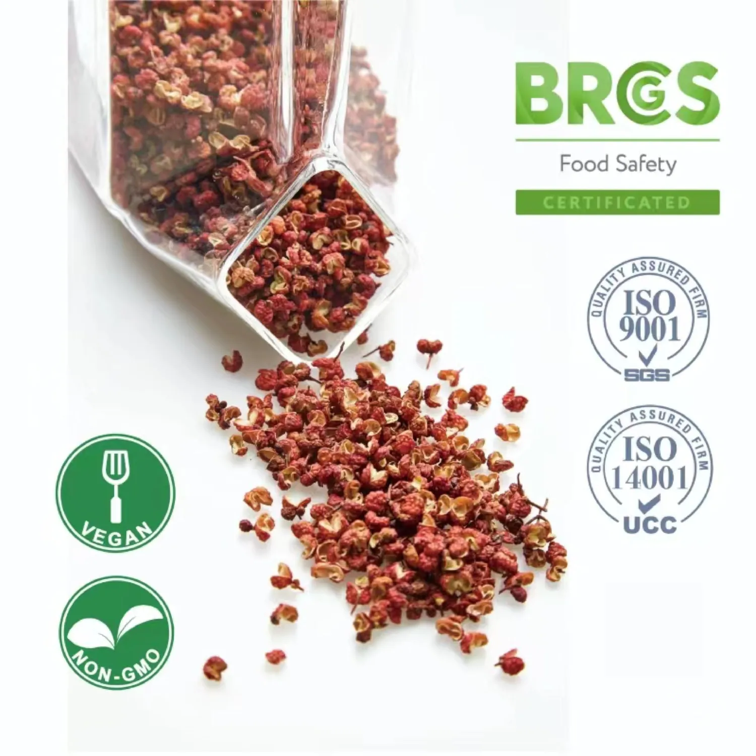 Besway Chinese Sichuan Peppercorns 6 oz (170 g) Whole Peppercorns