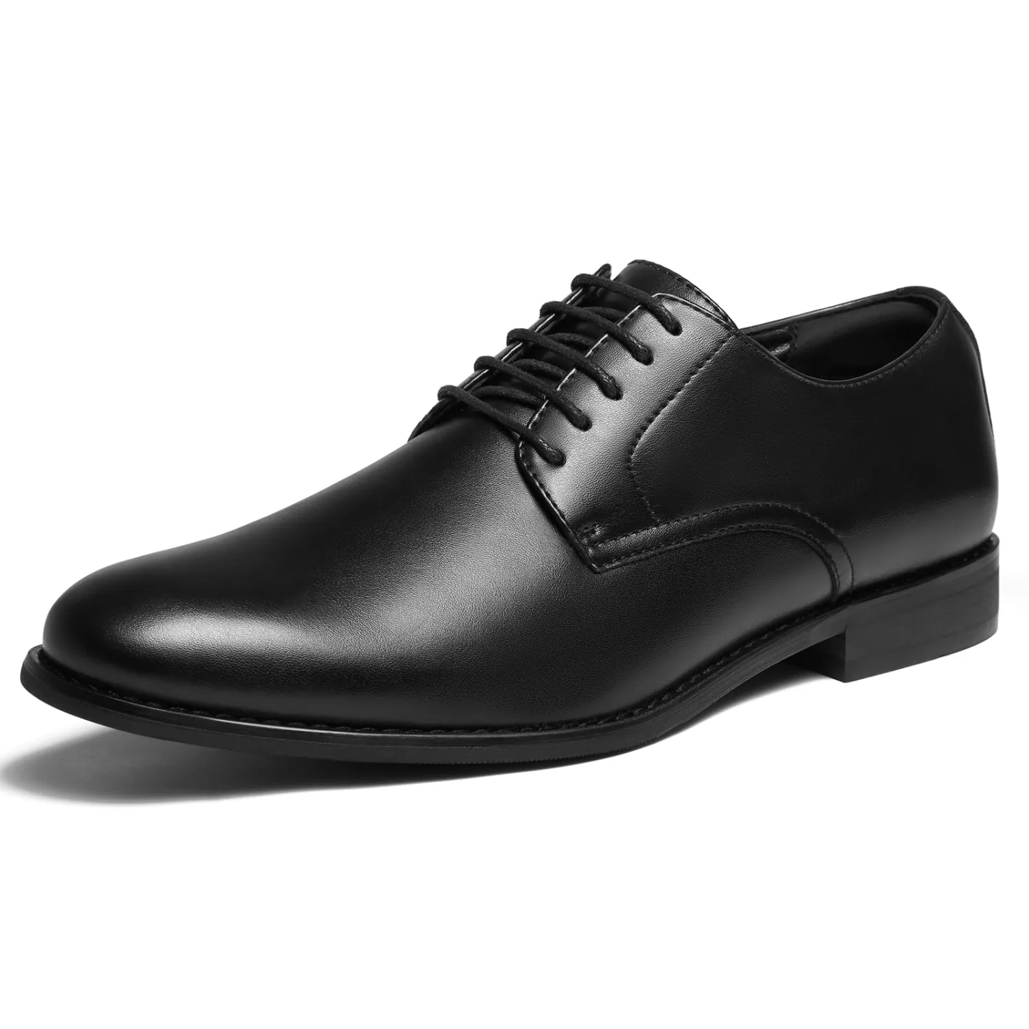 HEEZ Men's Dress Shoes Classic Cap Toe Oxford Formal Shoes for Men Non Slip