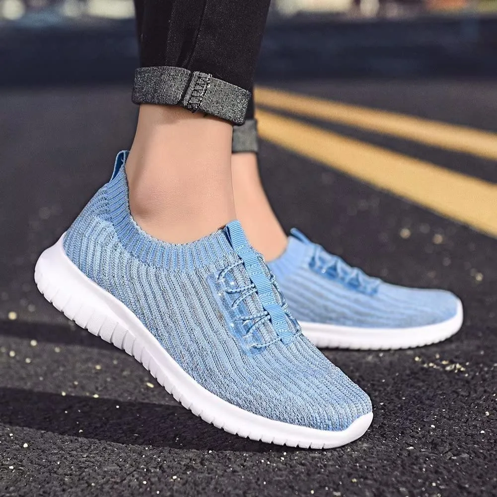 TIOSEBON Women's Slip On Sneakers Lightweight Casual Walking Shoes