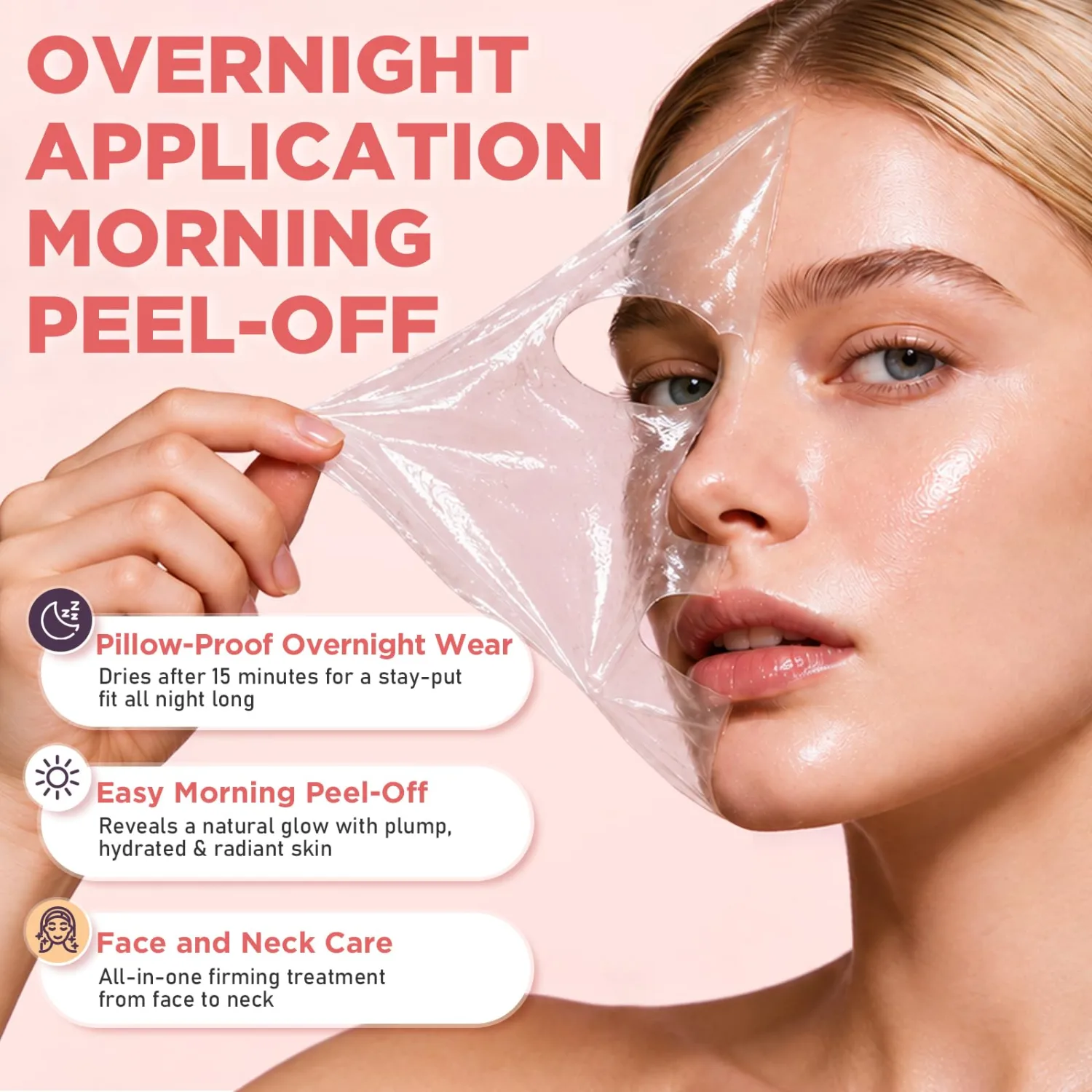 Collagen Night Wrapping Mask, Collagen Mask Hydrating & Firming Skin