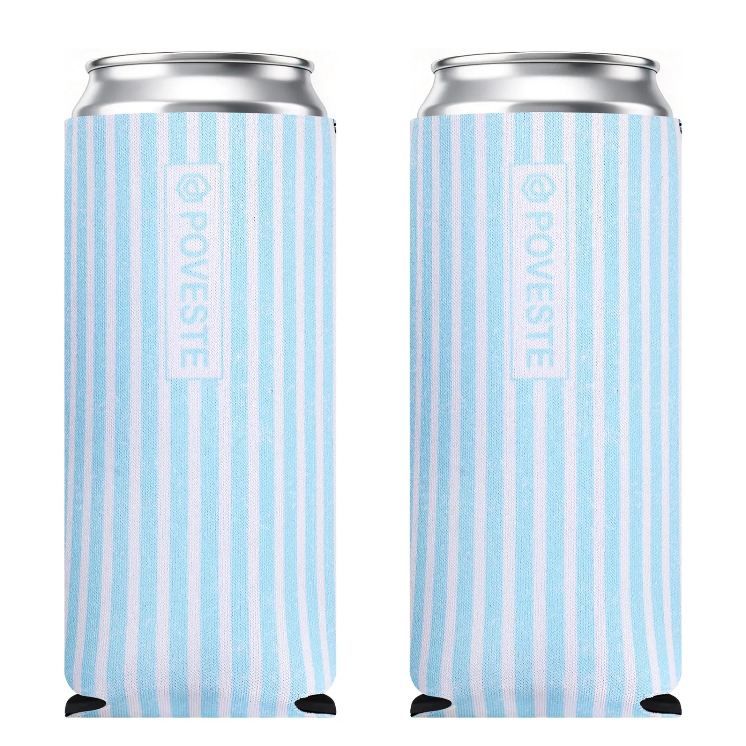 12oz Slim Standard Can Insulated Neoprene Cover for Soda & Energy Drinks
