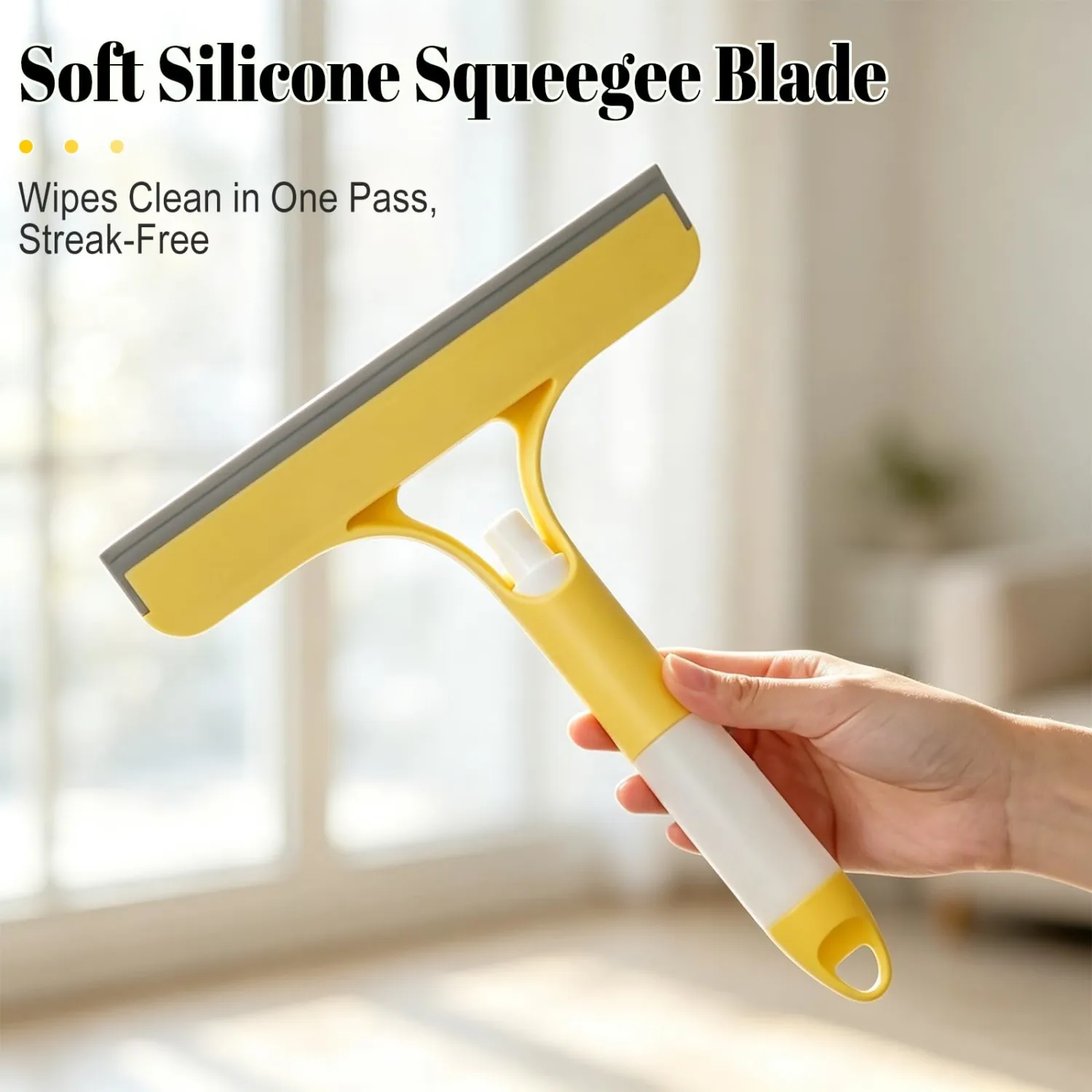 Shower Squeegee for Shower Glass Doors,Shower Door Cleaner,Window Squeegee