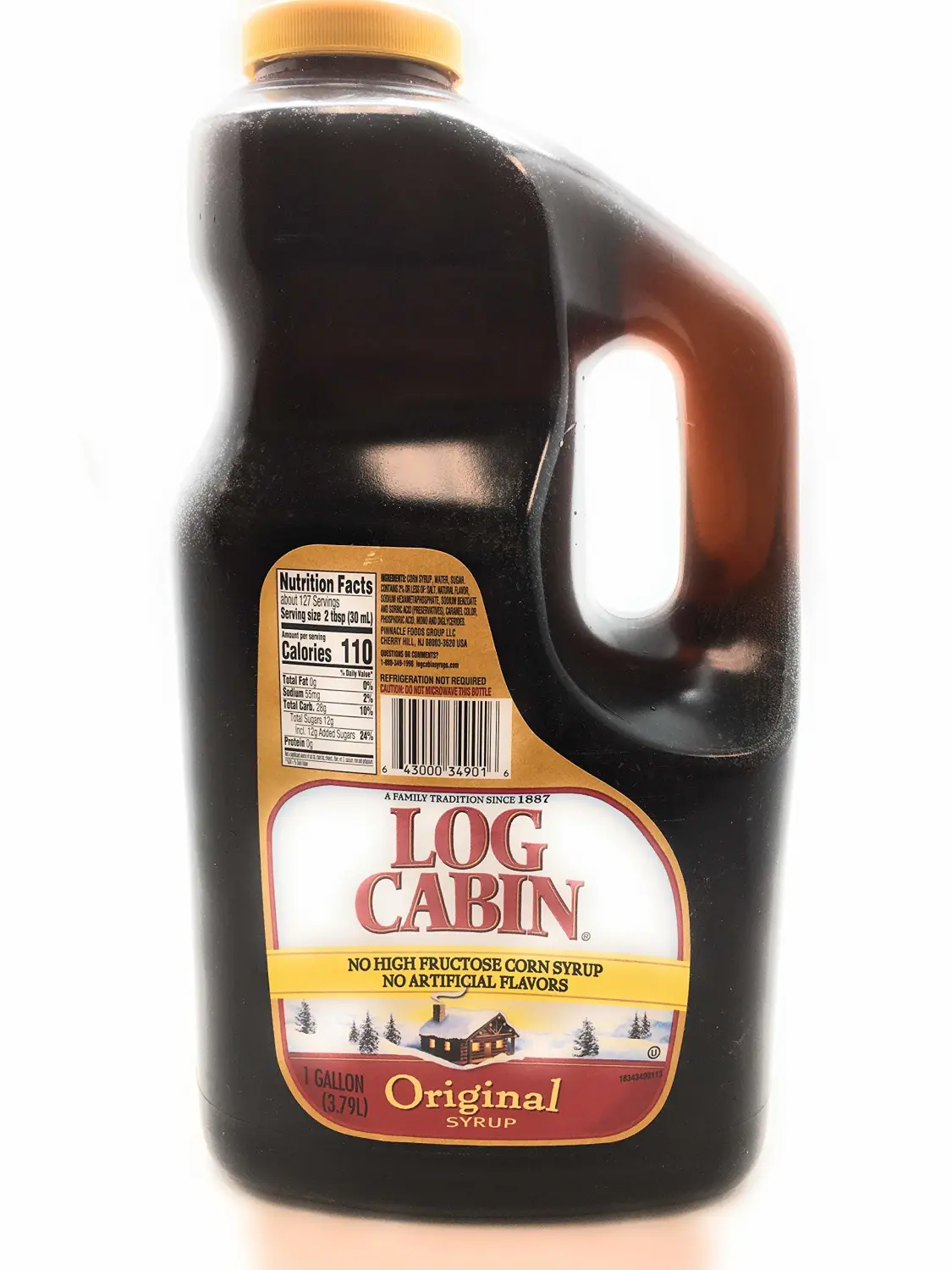 Log Cabin Original Syrup - 1 Gallon