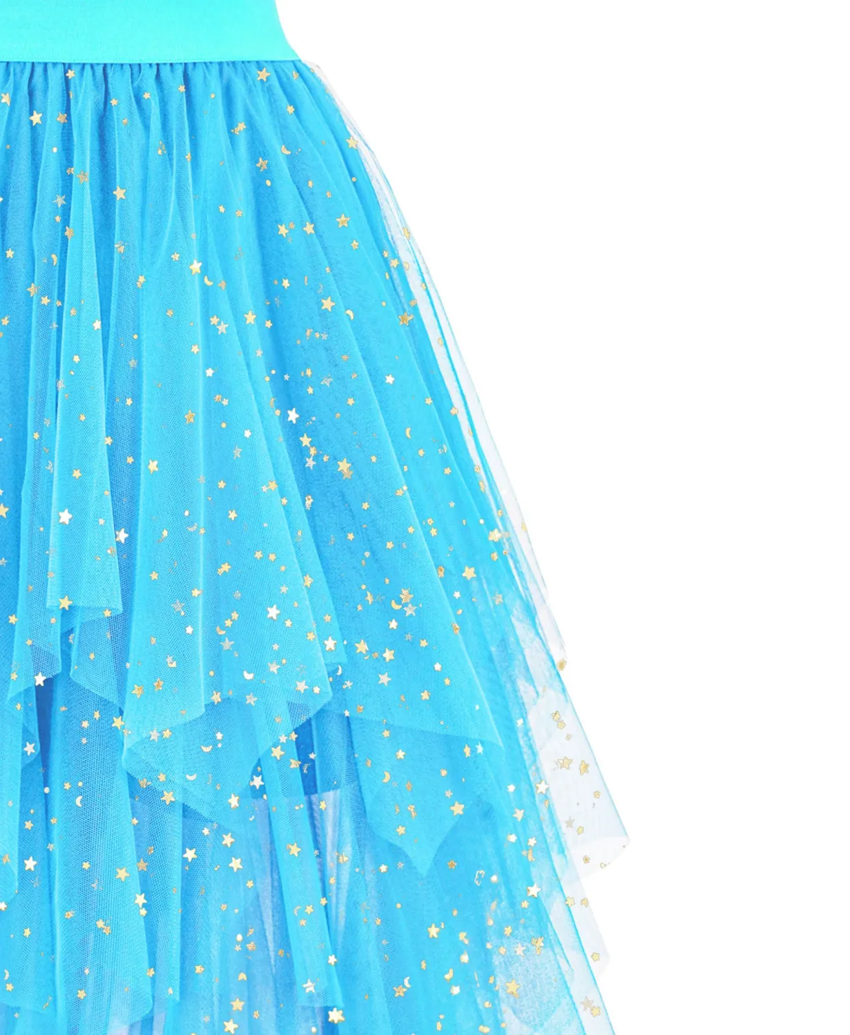 Ellames High Low Layered Puffy Fairy Tulle Skirts
