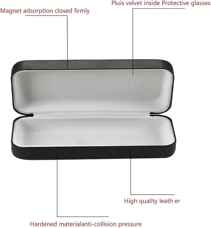 Leatrice 5D Diamond Art Kits for Adults Diamond Dots Eyeglasses Case