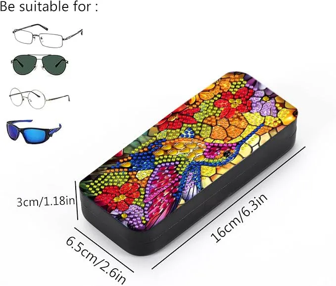 Leatrice 5D Diamond Art Kits for Adults Diamond Dots Eyeglasses Case