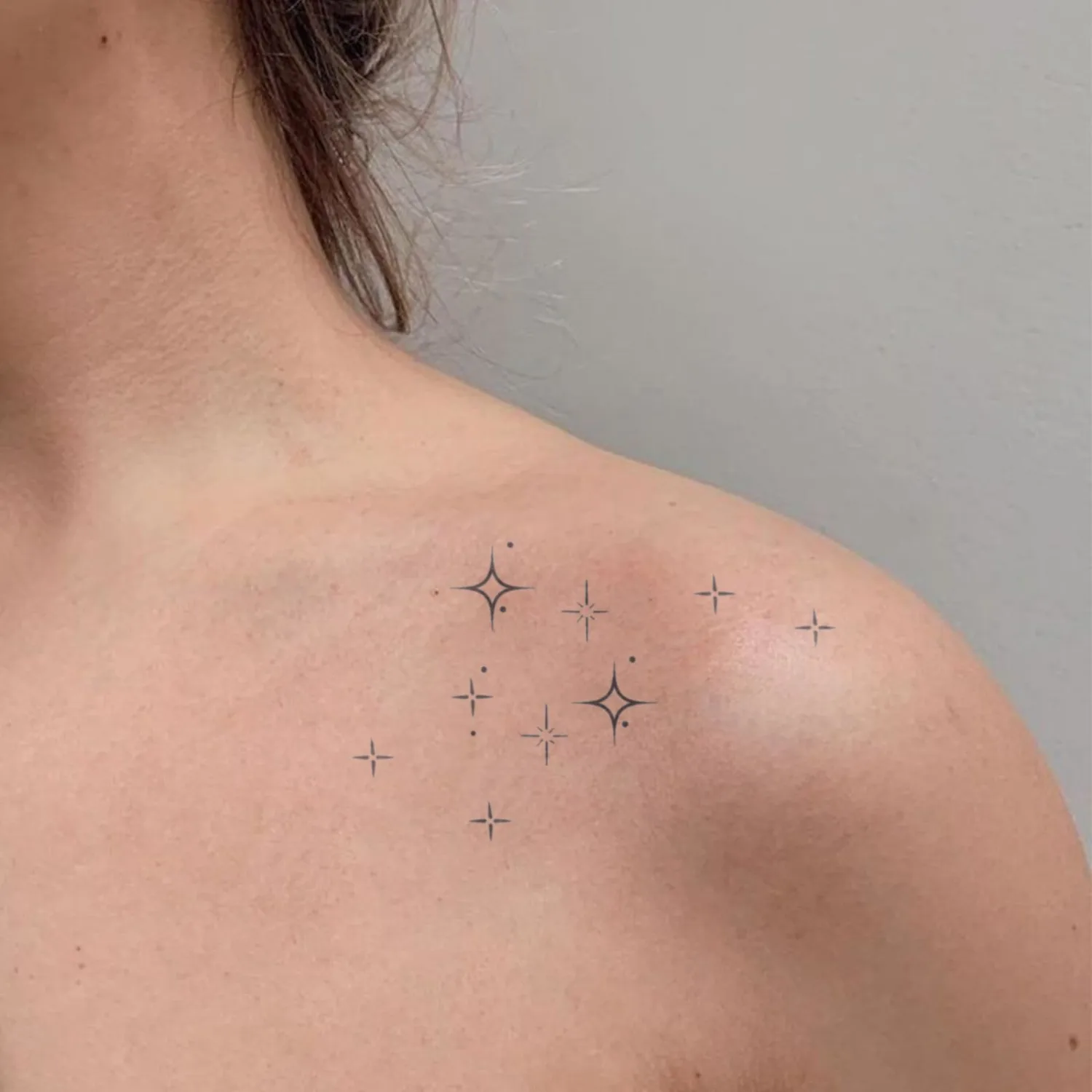 Star Temporary Tattoo Twinkle Celestial Semi Permanent Tattoos