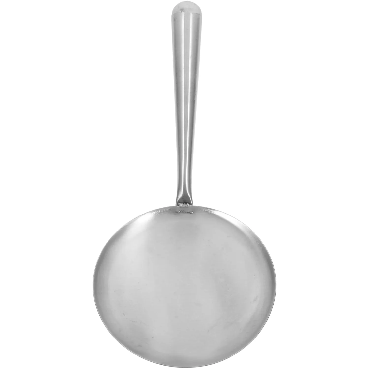 Stainless Steel Tofu Scoop Spoon Flat Bottom Serving Spoon for Soup Japanese Rice Paddle Kitchen Ladle Design for Home Cooking and Buffet Use