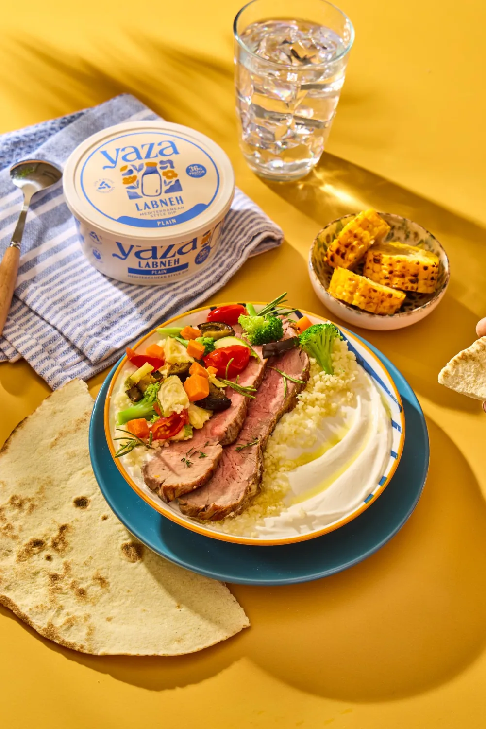 Yaza, Labneh Plain, 12 Ounce
