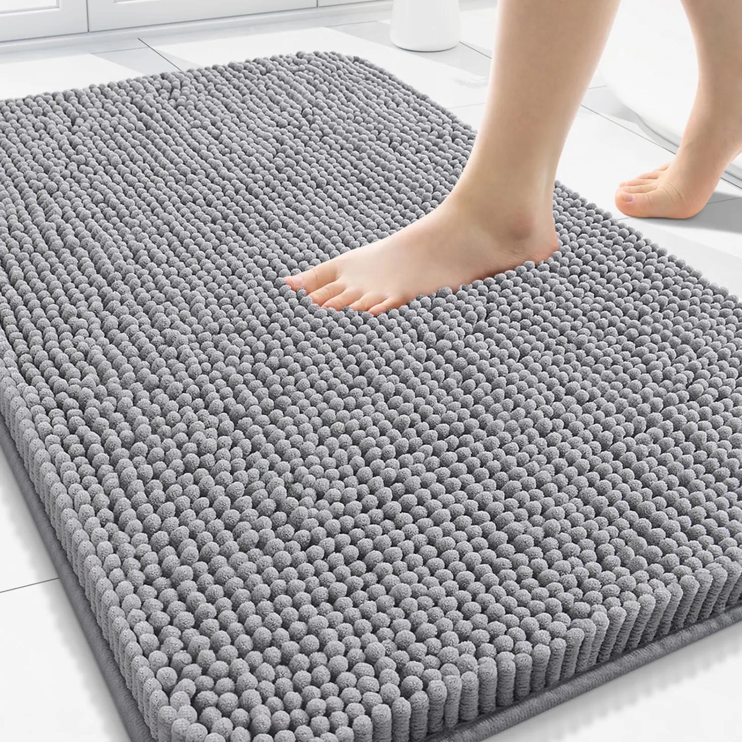 Arotive Bathroom Rugs 30x20, Soft Absorbent Shaggy Chenille Bath Rugs