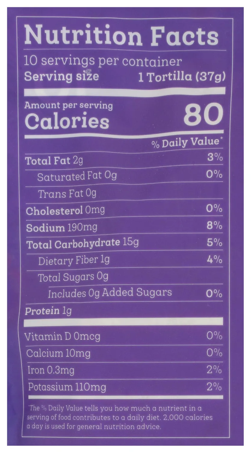 Siete Family Foods Sourdough Style Tortillas 10ct, 13.05 OZ