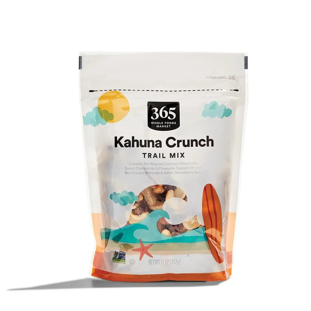 365 by Whole Foods Market, Trail Mix, Kahuna Crunch, 11 Ounce