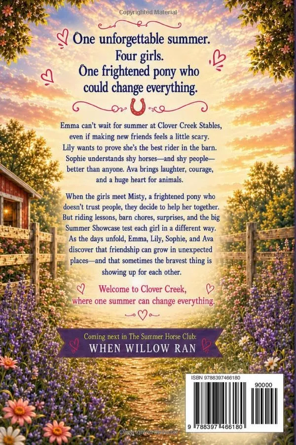 The Summer Horse Club: Heartwarming Horse Stories for Girls Ages 8–12