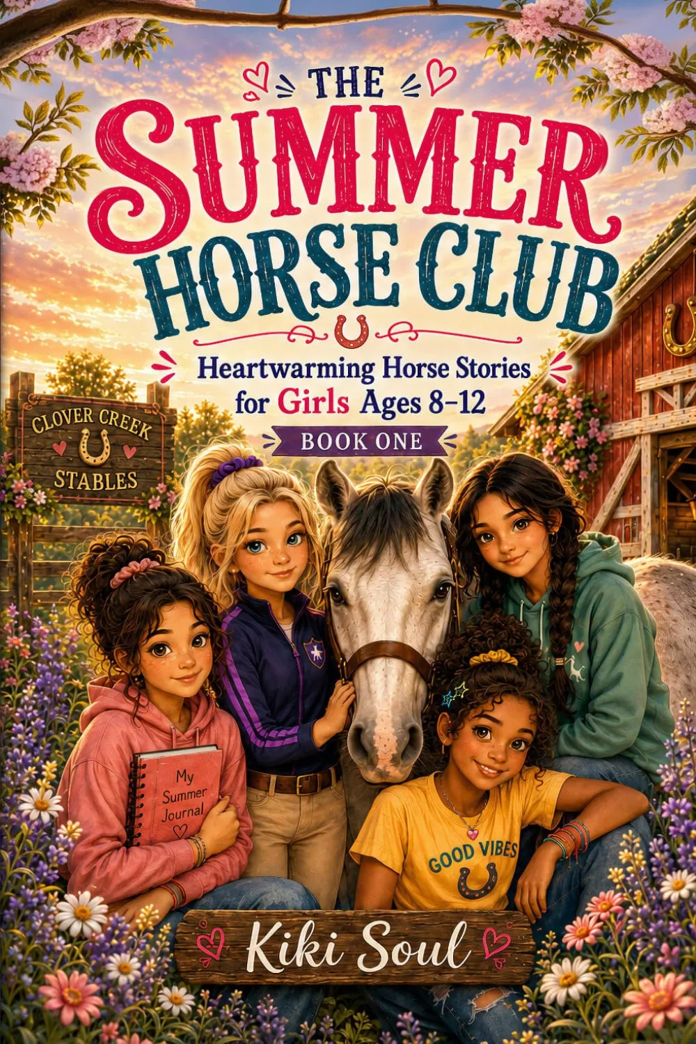 The Summer Horse Club: Heartwarming Horse Stories for Girls Ages 8–12