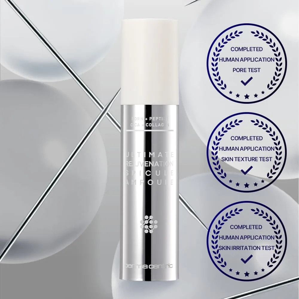 Ultimate Rejuvenation Spicule Serum – Korean Skincare PDRN Serum for Anti-Wrinkle, Pore Care & Skin Renewal – Dermatologist-Tested, Brightening Ampoule for Radiant, Smooth Skin – 50ml