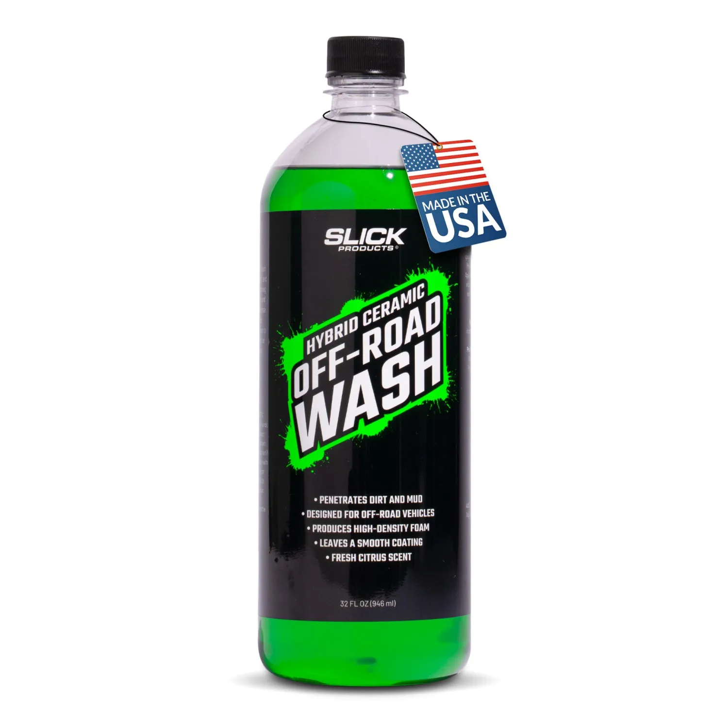 Slick Products Off-Road Wash & Cleaner Super Concentrate Soap - 32 oz